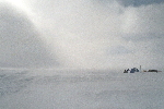 Windy day at Patriot Hills camp