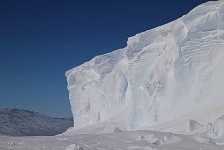 Antarctic iceberg in the sunshine