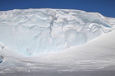 Antarctic iceberg in the sunshine