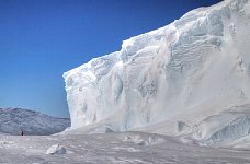 Antarctic iceberg in the sunshine