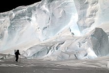 Antarctic iceberg in the sunshine