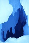 Iceberg cave