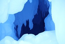 Iceberg cave