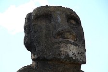 Easter Island Moai, standing