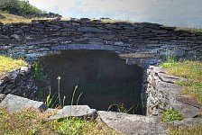 Orongo house entrance