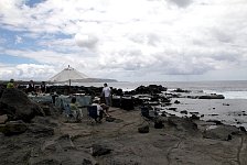 Easter Island lunch