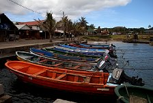 Easter Island boats