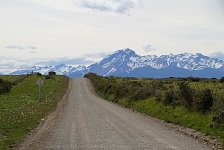 Street to Torres Del Paine