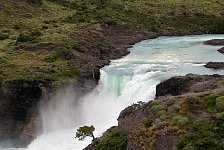 Torres Del Paine waterfall