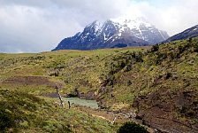 Torres Del Paine, waterfall