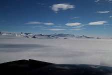 Antarctic scenery from plane