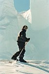 Antarctic iceberg in the sunshine