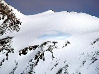 Mountain near camp