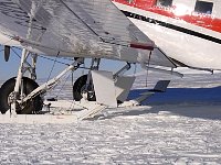 Deformed landing gear