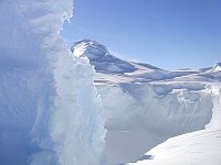 Antarctic iceberg in the sunshine