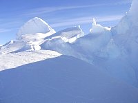 Antarctic iceberg in the sunshine