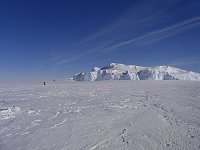 Antarctic iceberg in the sunshine