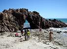 Rock with hole near Jericoacoara