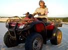 Me and ATV on dune