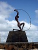 Iracema beach statue, Fortaleza