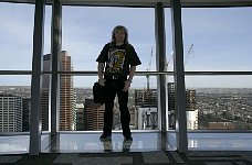 Me on observation tower, Calgary