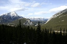 Hotel room view, Rimrock hotel, Banff