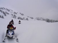 Snowmobiling Revelstoke