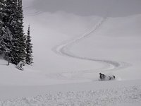 Snowmobiling Revelstoke