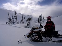 Snowmobiling Revelstoke