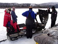 Snowmobile repair