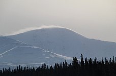 Morning fog, Yukon