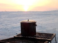 Hot water for breakfast