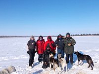 Me, Constanze, Alan, Frank, Frankie, Peter and dogs
