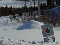 Trans Canada Trail in Inuvik