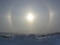 22 deg sun halo