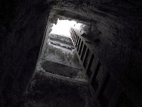 Ladder down to freezer