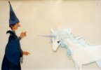 [Schmendrick and the Last Unicorn Production Cel]