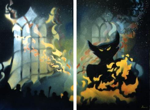 [Original Painting based on Fantasia]