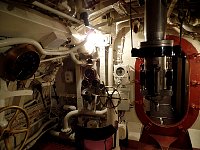 Museum submarine interior