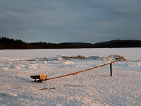 Sled carousel - with sunlight