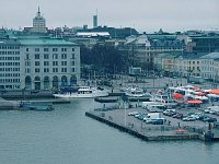 Helsinki Market Square from Skywheel