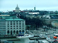 Helsinki Market Square from Skywheel