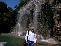 Colline du Château waterfall and me