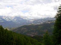 Valberg mountain panorama