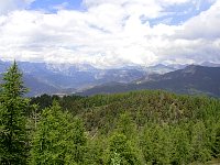 Valberg mountain panorama