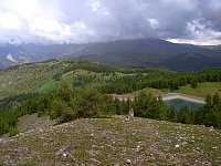 Valberg mountain panorama