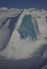 Glossy ice in iceberg