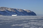 Ice near coast