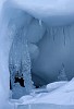 Icicle in iceberg