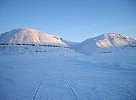 Sunrise over hunters hut